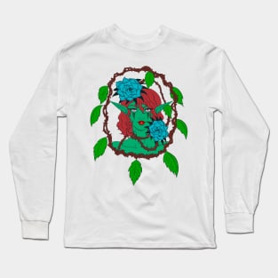 Green elf girl Long Sleeve T-Shirt